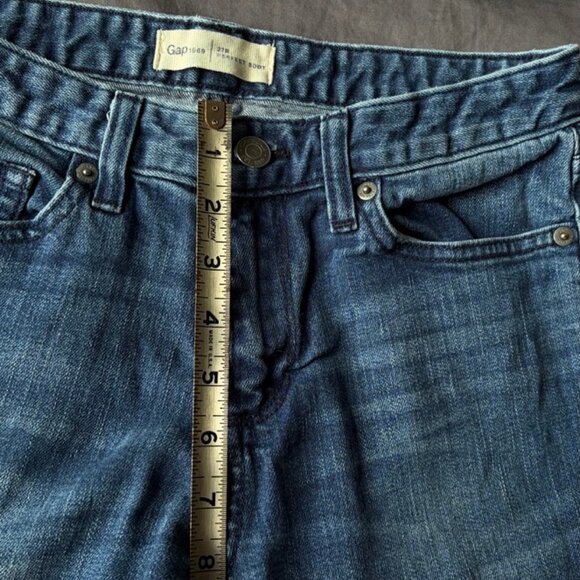 Gap Perfect Boot Blue Jeans 27 R - Picture 5 of 8
